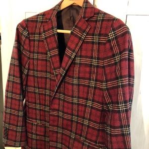 Brooks Brothers Mens Plaid Blazer.  40R